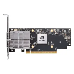 Network adapter NVIDIA ConnectX-7 Internal Fiber PCI Express, 200000 Mbit/s, Black/Grey