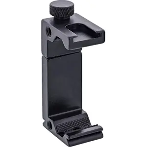 Smartphone holder InLine 48092B — Universal clamp 65–100 mm with 1/4" thread