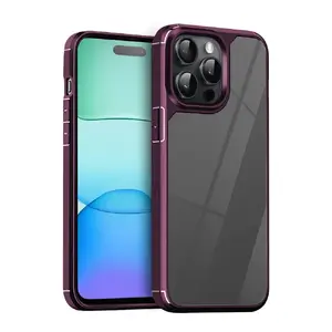 Color Shock protective case for Xiaomi Redmi 13C 4G / Poco C65 — maroon, slim cover