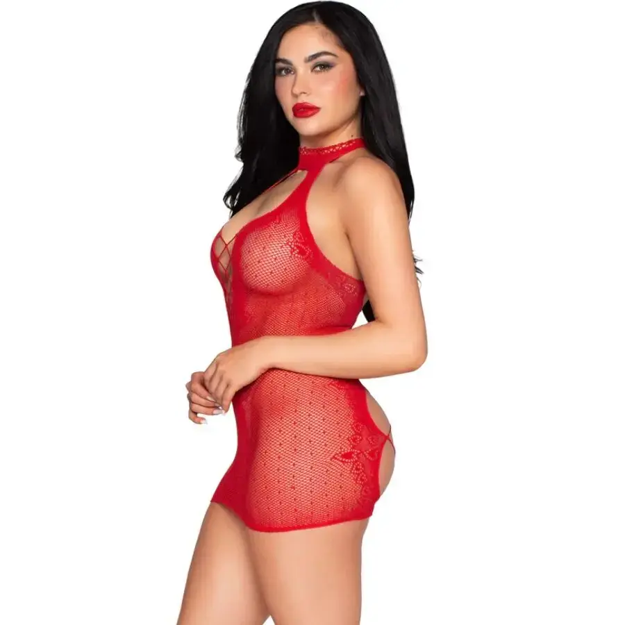LEG AVENUE DRESSES 81675 мини-платье на халтер Photo 2