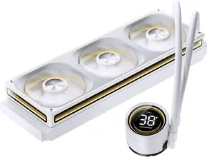 Jonsbo TH-360 AiO liquid cooler 360mm white with ARGB and display (TH-360W)