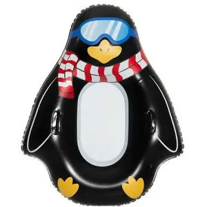 Inflatable Snow Sled ATOM Penguin 135 cm — winter sled for family use, model 6393308