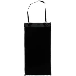 Sledding snow bag 100 cm ATOM — inflatable snow sled bag, black