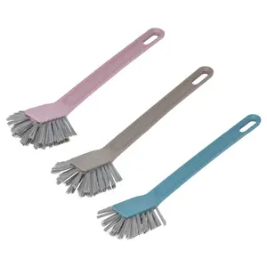 Handheld dish cleaning brush York 5149644, compact grey handheld brush for washing dishes