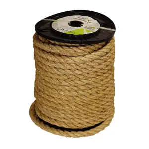 Džutas virve Lasso 18 mm x 50 m (50 × 1 m posmi), brūna