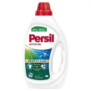 Mazgāšanas līdzeklis Persil Active Gel 990 ml — koncentrēts šķidrums veļas mašīnai un roku mazgāšanai