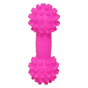 Резиновая игрушка для животных BESK кость 17x6 см, разноцветная