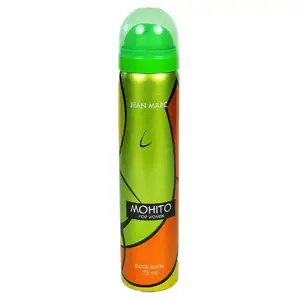 Dezodoranta aerosols Jean Marc Mohito sievietēm 75 ml — ikdienas svaigums padusēs, ātra izsmidzināšana
