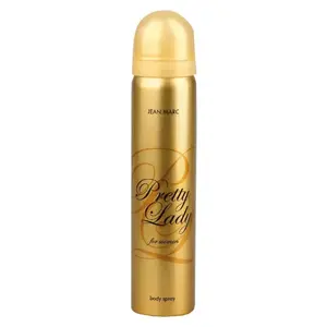 Dezodoranta aerosols Jean Marc Pretty Lady 75 ml — sieviešu paduses dezodorants ikdienas svaigumam un smaržas kontrolei