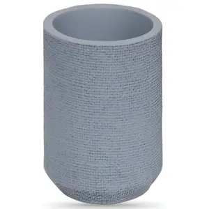 Toothbrush holder BESK 9136935 — ceramic grey compact upright design