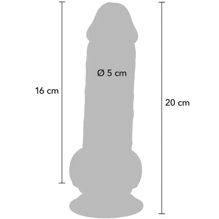 GET REAL Deluxe reālistisks dildo 20 cm Photo 4