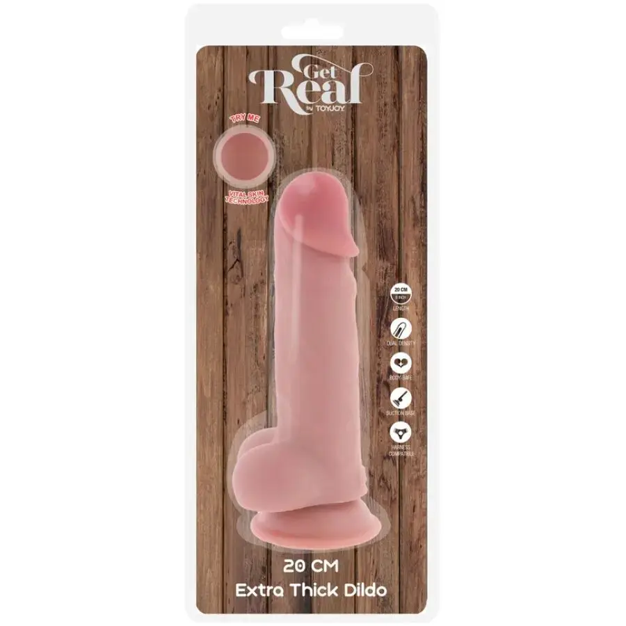 GET REAL Deluxe reālistisks dildo 20 cm Photo 5
