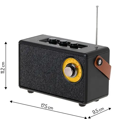 Pārnēsājams Bluetooth skaļrunis Adler CR 1902b Photo 9