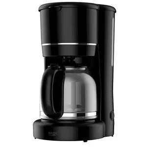 Drip Coffee Maker Adler AD 4383b — overflow coffee maker, 900 W, 1.5 L jug, black