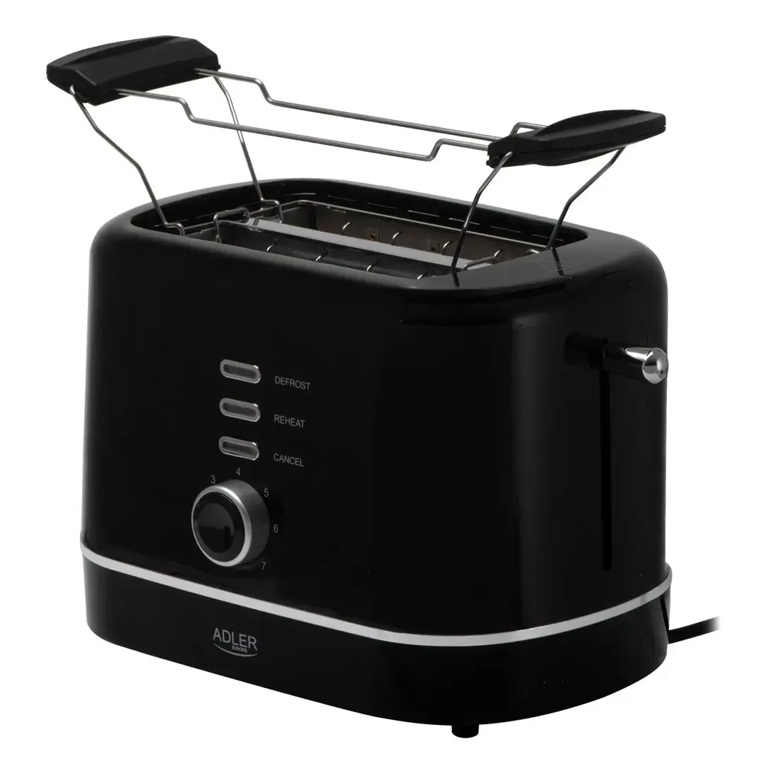 Toasteris Adler AD 3224b — 2 šķēļu ar grilu Photo 3