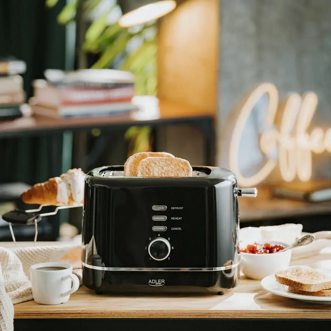 Toasteris Adler AD 3224b — 2 šķēļu ar grilu Photo 5