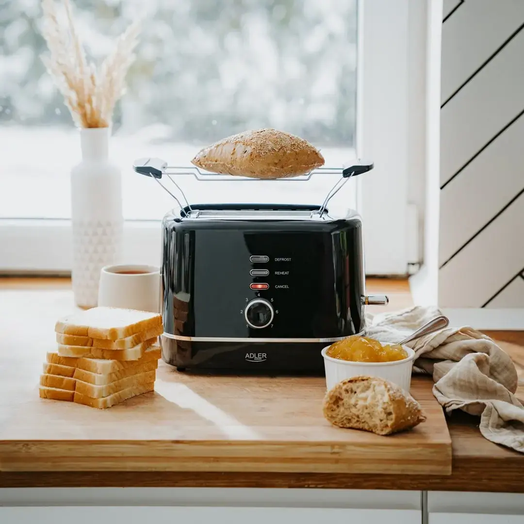 Toasteris Adler AD 3224b — 2 šķēļu ar grilu Photo 6
