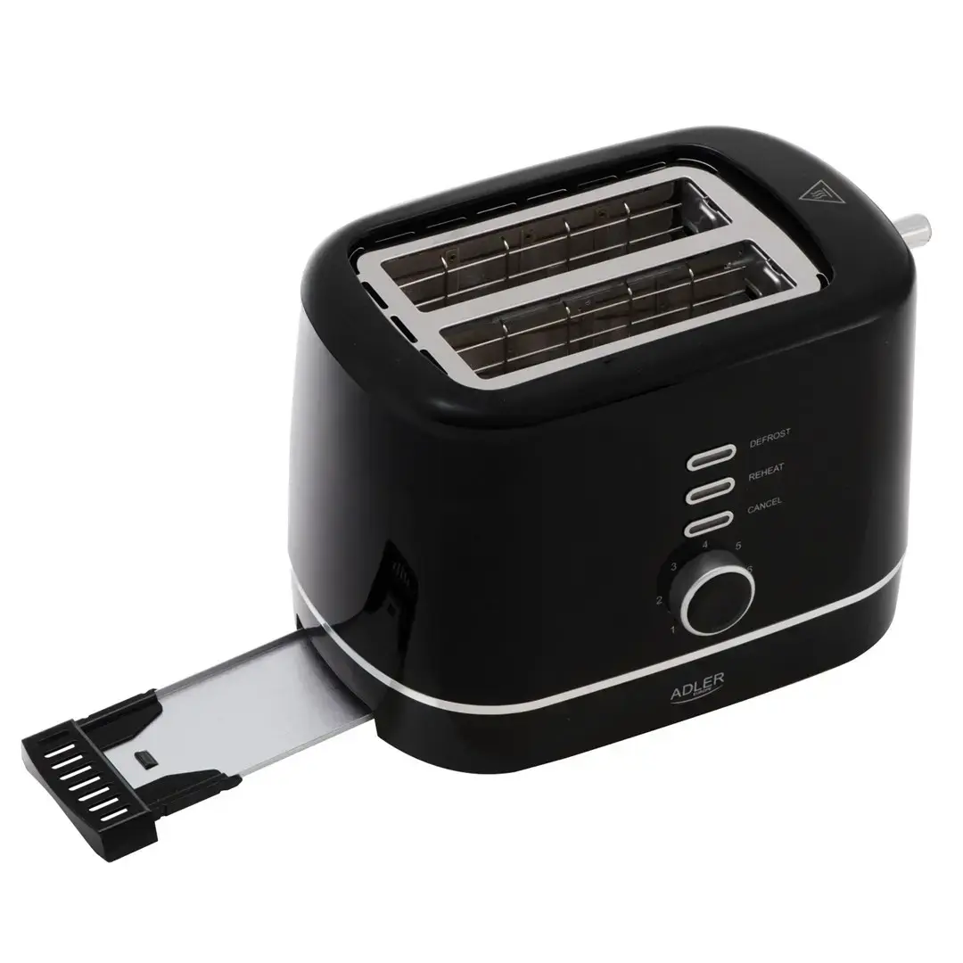 Toasteris Adler AD 3224b — 2 šķēļu ar grilu Photo 10