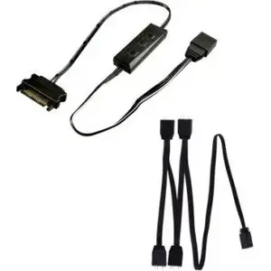 Triton mini ARGB control cable LQZ.ARGB_Set for PC component LED lighting, model LQZ_Set2_Bulk