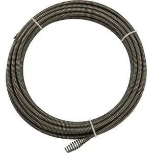 Spare spring for Dedra drain auger DED7081 — replacement coil for sewer/manual pipe cleaner