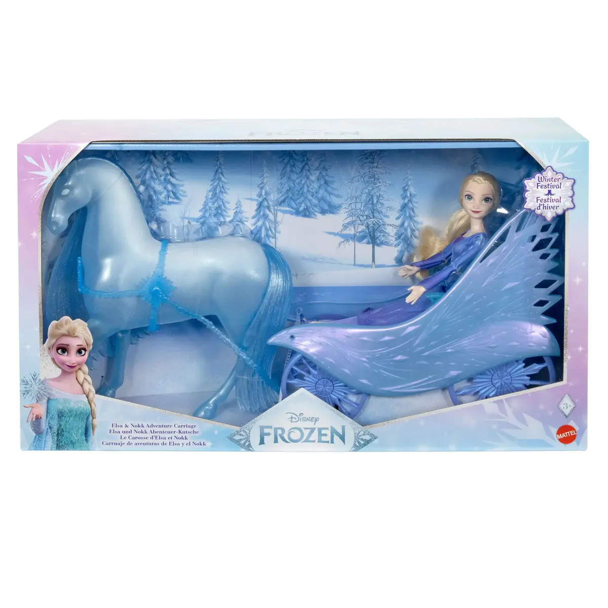 MATTEL Disney Frozen Elsa modeļlelle JBG56 Photo 6
