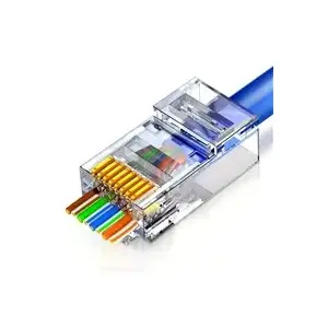 Разъём RJ45 8-контактный UTP Cat6, PREMIUMCORD srj45p-c6