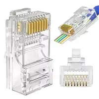 RJ45 8-контактный UTP Cat6 разъём PREMIUMCORD srj45p-c6 Photo 2