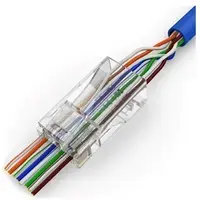 RJ45 8-контактный UTP Cat6 разъём PREMIUMCORD srj45p-c6 Photo 5