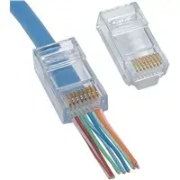 RJ45 8-контактный UTP Cat6 разъём PREMIUMCORD srj45p-c6 Photo 8