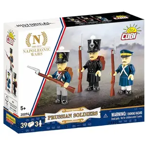 Cobi Prussian soldiers set — 39 pieces, collectible minifigures