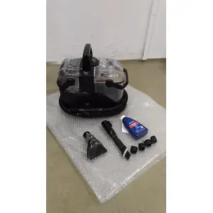 Pārnēsājams paklāstu un mēbeļu tīrītājs Bissell SpotClean C9 Pro — tīkla darbība, 400 W, mazgāšanas funkcija, demo