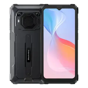 Viedtālrunis BLACKVIEW BV6200 Pro — 6.56" (16.7 cm), 4 GB RAM, 128 GB, Triple SIM, Android 13, 13000 mAh, melns
