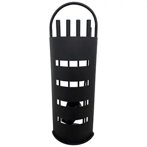 Fireplace tool set DOFLAME K087-B, 5 pieces, black