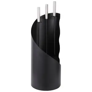 Fireplace tool set DOFLAME K211-XB — 4-piece black