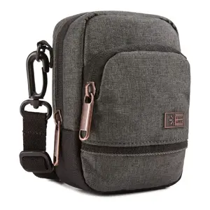 Pouch case Case Logic Era CECS-101 Obsidian, grey, polyester, 0.11 kg, shoulder strap, 1 exterior pocket