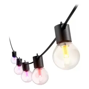 Outdoor LED string light Philips 929004581901 — 14 m, 20 lamps, 17.1 W, black