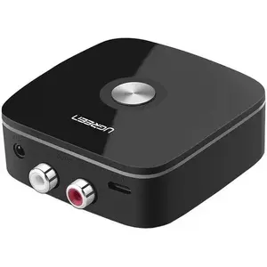 UGREEN Bluetooth 5.1 adapter/receiver CM106 with USB-C, aptX HD, 2×RCA and 3.5mm jack (black)