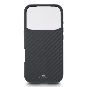 Vāciņš mobilajam tālrunim Black Rock 00080399 priekš Apple iPhone 17 Pro, 16 cm (6,3") ekrānam, pelēks/caurspīdīgs