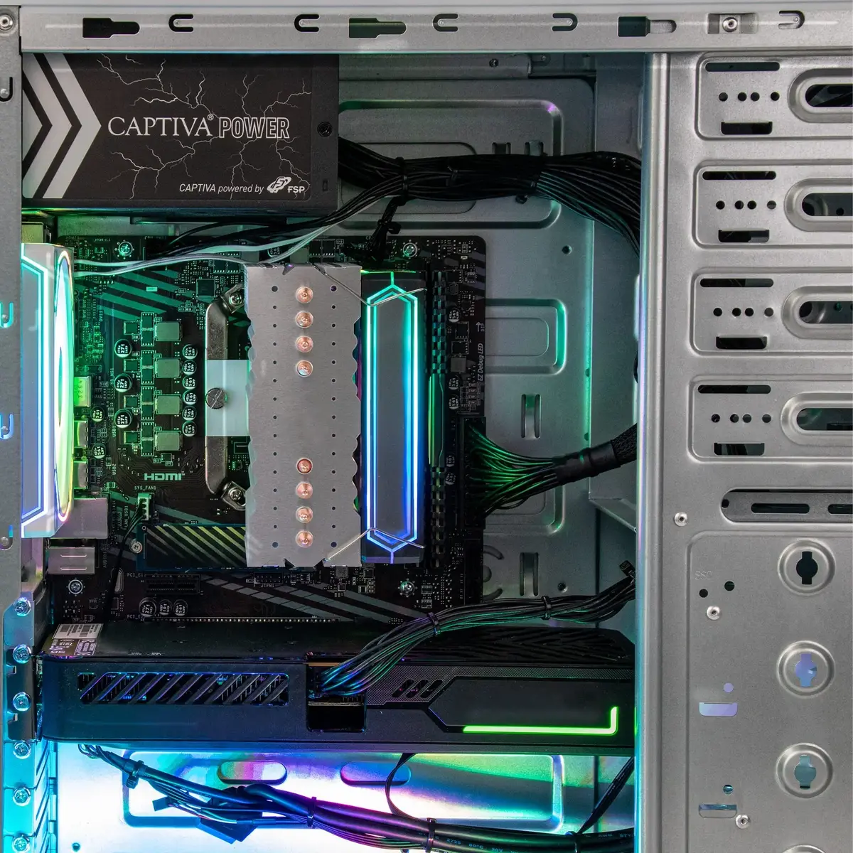 Captiva CAPTIVA 98256 dators — AMD Ryzen 5 7500X3D Photo 3