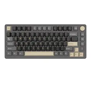 Механическая клавиатура Royal Kludge M75 Phantom с переключателями Cream, раскладка US