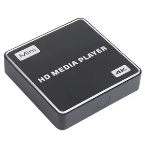 Mediaplayeris GoodBuy GBMP4K-BK — 4K UHD, HDMI 2.0, kompakts dizains