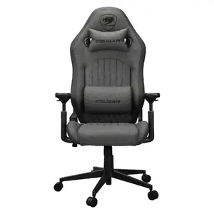 Universal gaming chair Cougar CGR-EPF-ROG — Black/Grey, 125 cm min height, 710×670 mm seat, 120 kg max