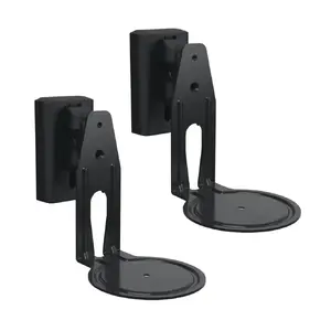 Sienas stiprinājums skaļruņiem SANUS WSWME12, melns, maksimālais augstums 14.9 cm, platums 100 mm (2 gab.)