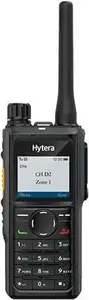 Rokas radio HYTERA HP685 UM STUBBY 400–527 MHz, 2000 mAh Li‑ion, ManDown, IP67, DMR Tier II, analogā, īsa antena AN0435H13