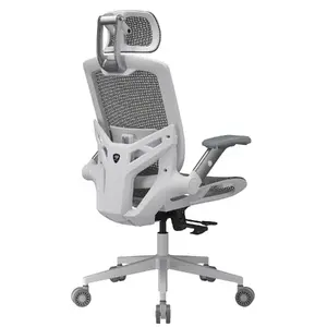 Universal gaming chair Cougar CGR-SPO-WHW — white seat and backrest, max weight 120 kg, height 1170–1310 mm, width 680 mm