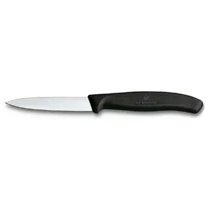 Paring Knife Set Victorinox Swiss Classic with i-Peeler, 3-piece, Black