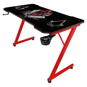 Spēļu galds SUBSONIC SA5706-AC1 — Assassin's Creed dizains, piemērots PC un konsolēm