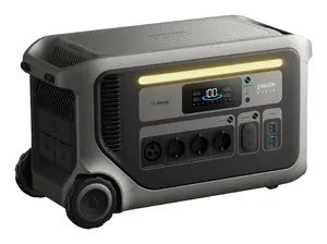 Портативная зарядная станция Anker SOLIX F3000 Литий-железо-фосфатная LiFePO4 3072 Вт·ч 3600 Вт Черная ЖК
