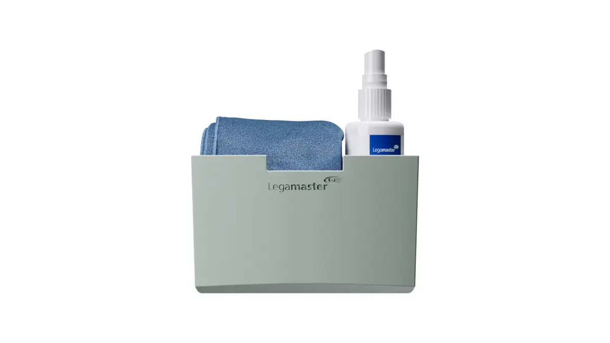 Legamaster accessory holder for glassboard — sage green Photo 6