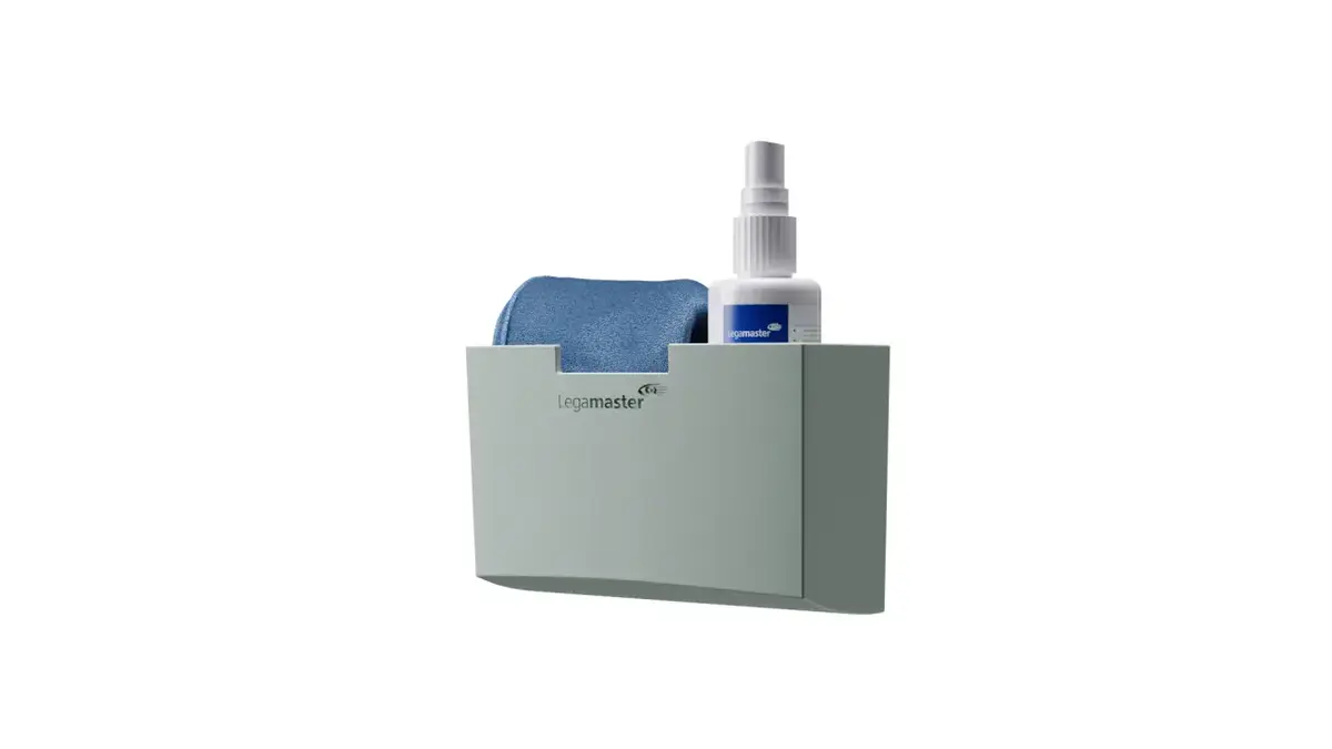 Legamaster accessory holder for glassboard — sage green Photo 8